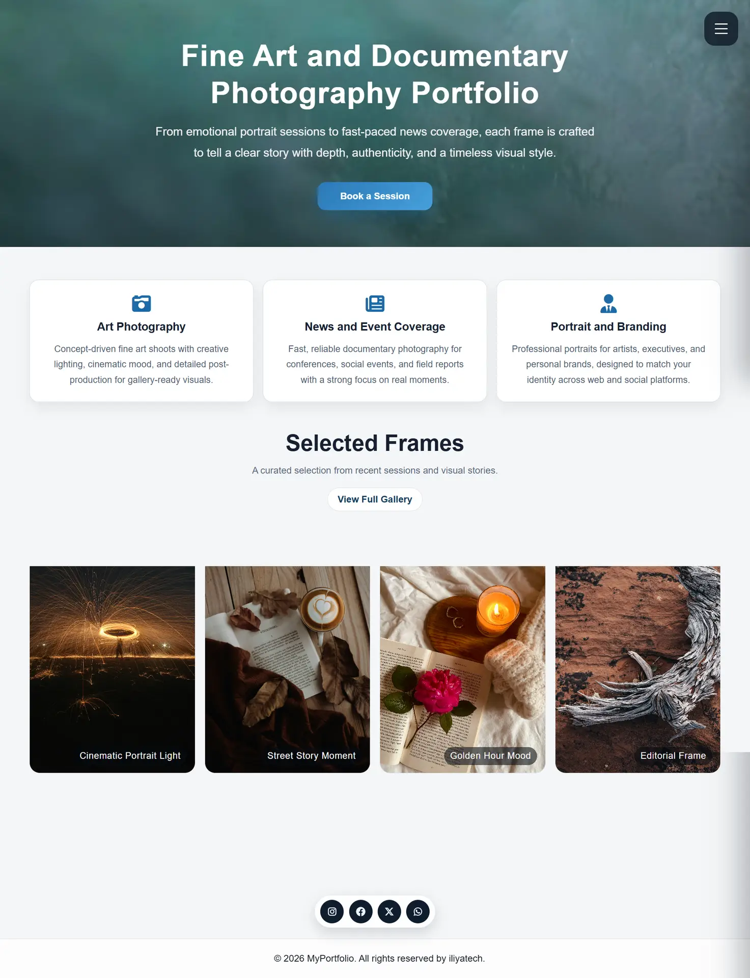 photography portfolio